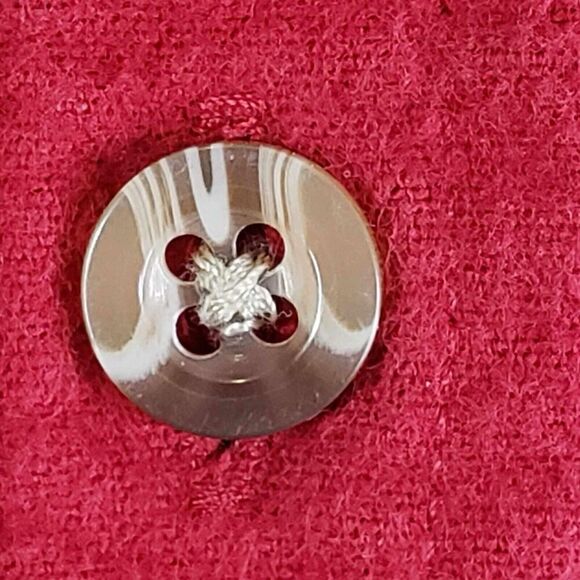 LL Bean Button Down Shirt Long Sleeve Women’s Plus Size 2X Red Cotton - Picture 5 of 9